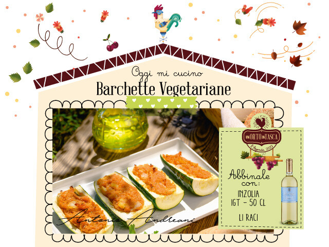 SETTEMBRE: Barchette Vegetariane